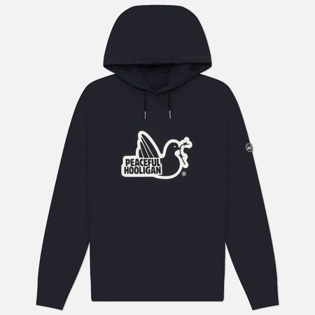 Мужская толстовка Peaceful Hooligan Classic Outline Hoodie, цвет синий