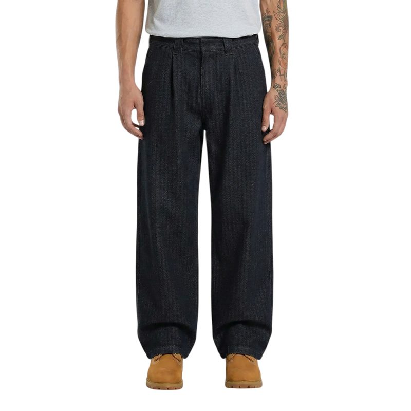 SELVEDGE HERRINGBONE DENIM WORK PANT