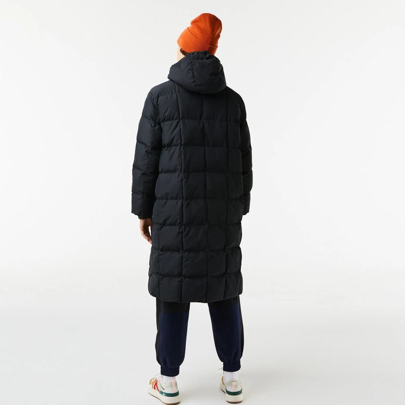 Женская длинная стеганая куртка Lacoste 2