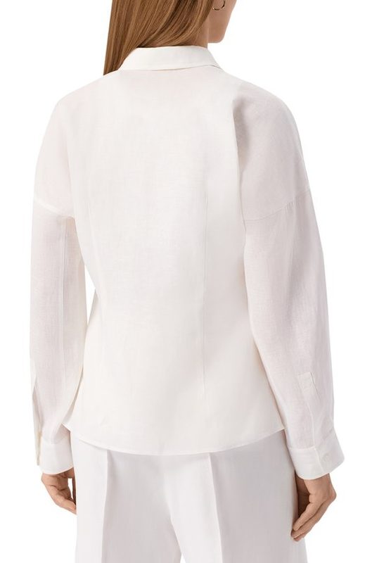 Льняная рубашка Weekend Max Mara 4