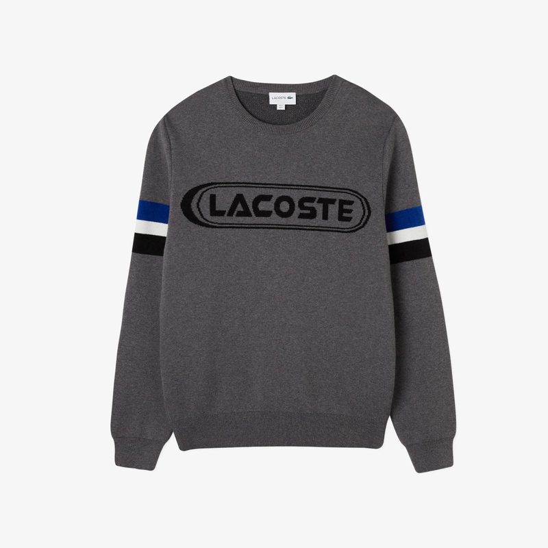 Мужской свитер Lacoste из смеси хлопка и вискозы 5