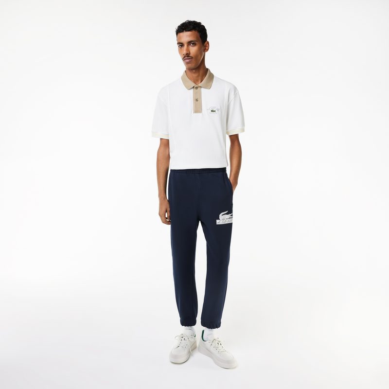 Мужские спортивные брюки Lacoste свободного кроя из хлопка 3