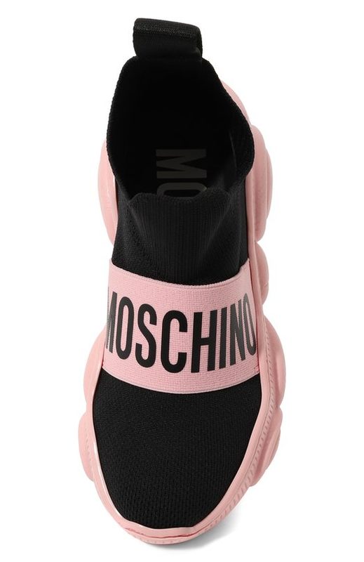 Текстильные кроссовки Moschino 4