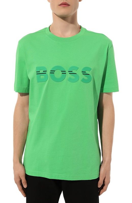 Хлопковая футболка BOSS Green 3