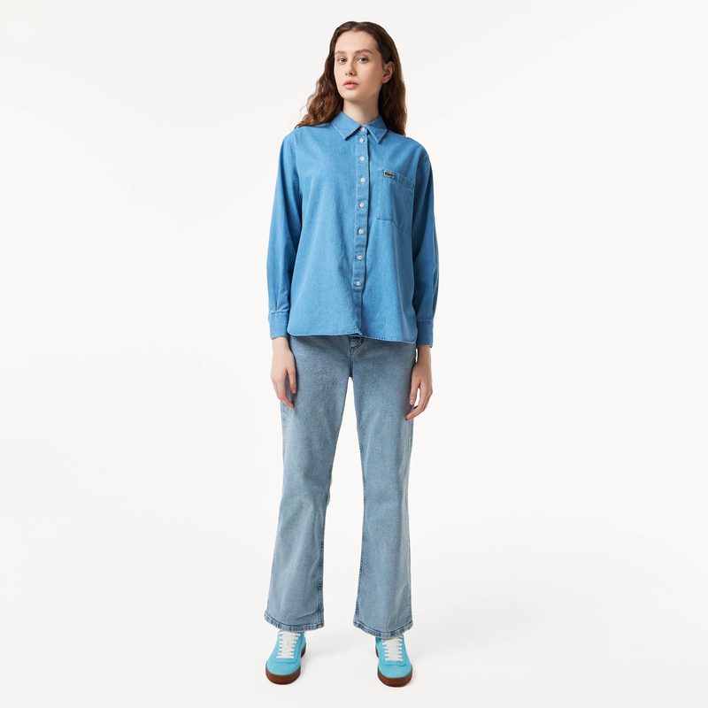 Женские джинсы Lacoste стандартного кроя 5