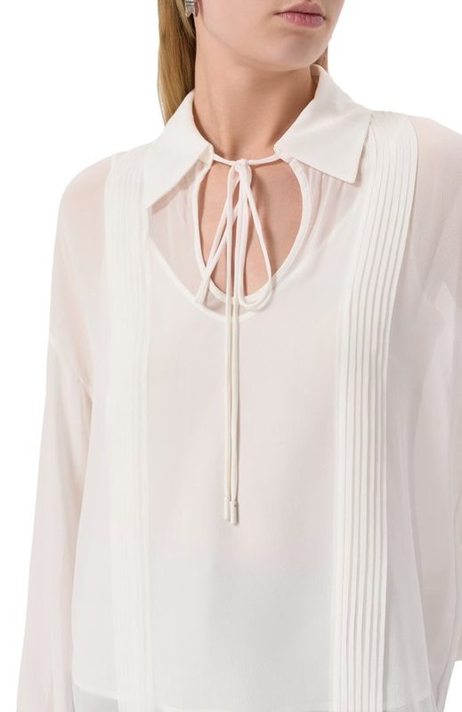 Шелковая блузка Max Mara Studio 5