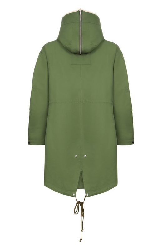 Парка с отделкой из овчины CALVIN KLEIN 205W39NYC 2