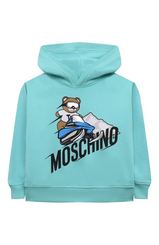 Хлопковое худи Moschino