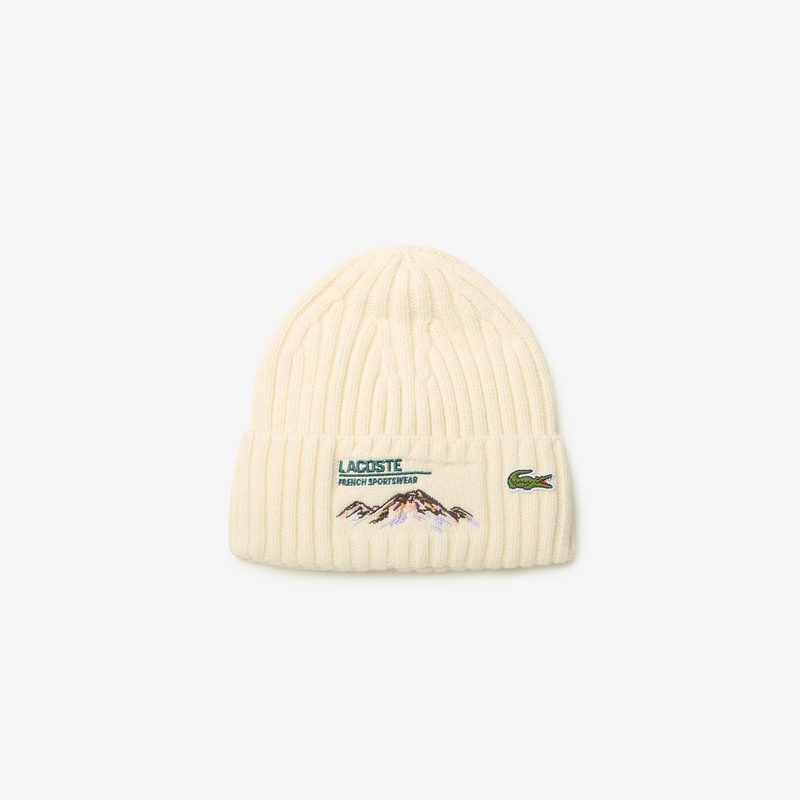 Вязаная шапка Lacoste