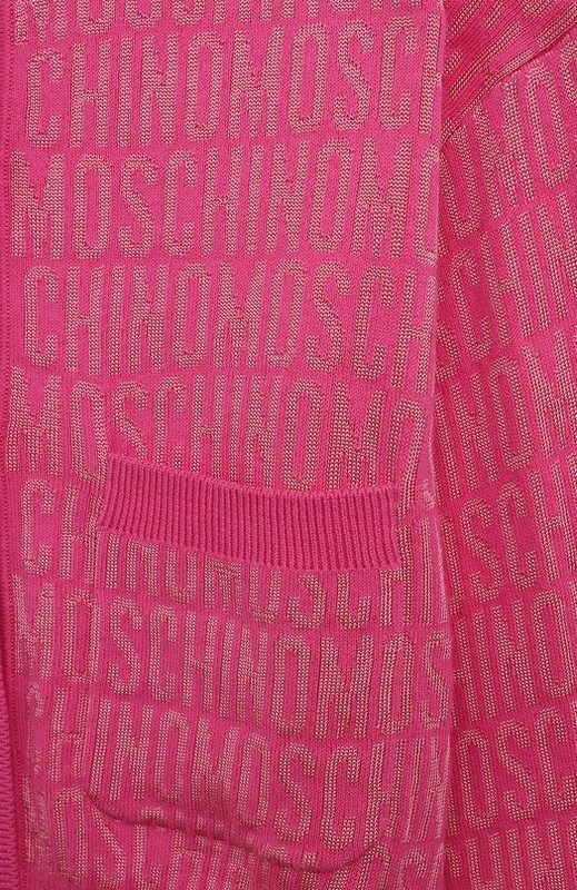 Кардиган из хлопка и вискозы Moschino 3