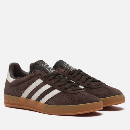 Кроссовки adidas Originals Gazelle Indoor, цвет коричневый