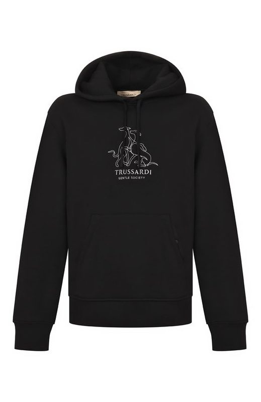 Хлопковое худи Trussardi