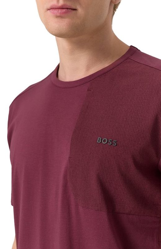 Хлопковая футболка BOSS Green 5
