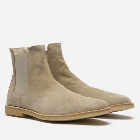Мужские ботинки Common Projects Chelsea Suede, цвет серый