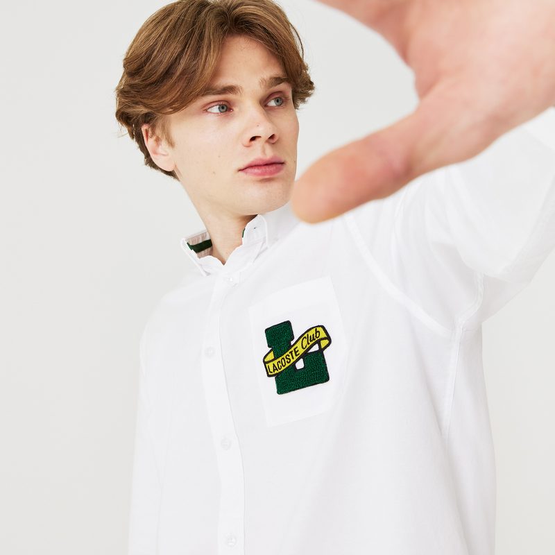 Мужская рубашка Lacoste стандартного кроя 4