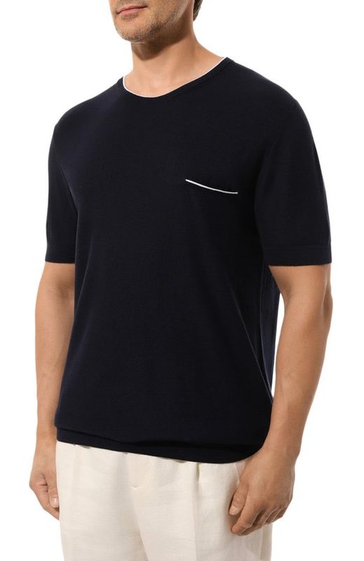 Хлопковый джемпер Il Borgo Cashmere 3
