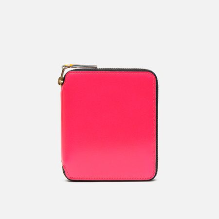 Кошелек Comme des Garcons Wallet SA2100SF Super Fluo, цвет розовый