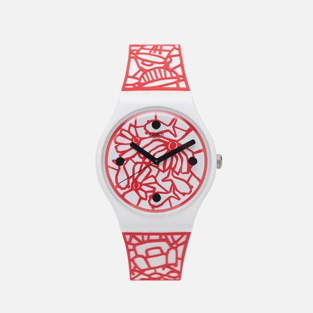 Наручные часы Swatch x Paola Navone Cutotto, цвет белый