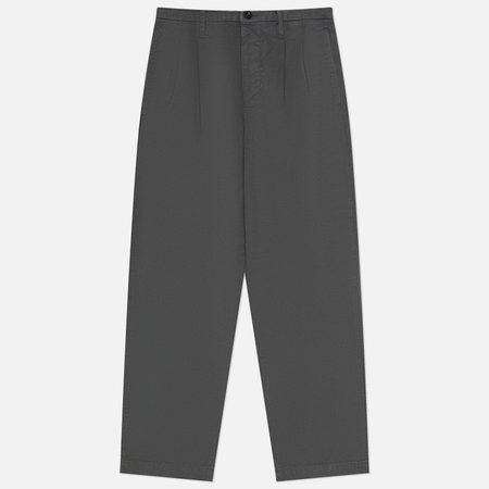 Мужские брюки C.P. Company Cotton Gabardine Loose Fit, цвет серый
