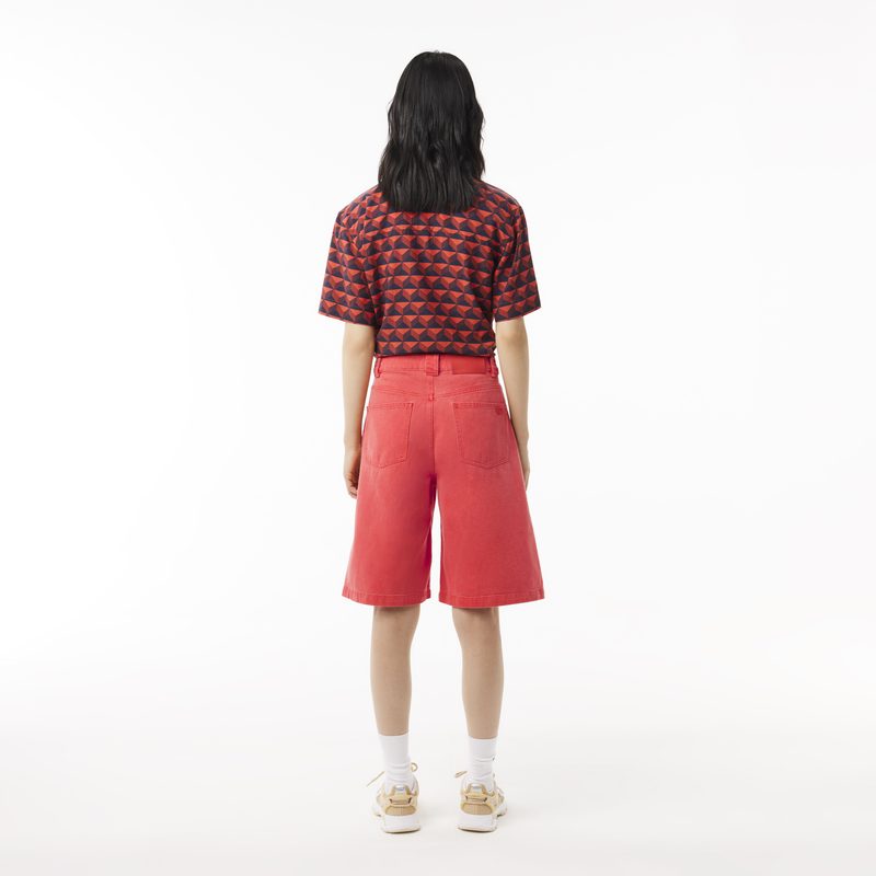 Женские длинные шорты Lacoste 2