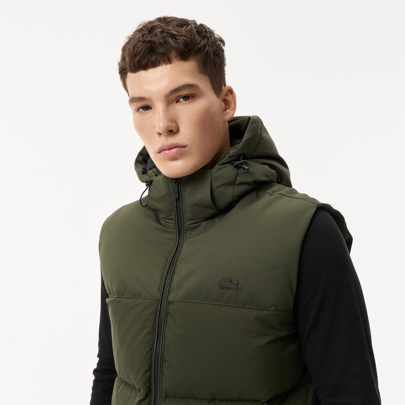 Мужской жилет Lacoste с капюшоном 3