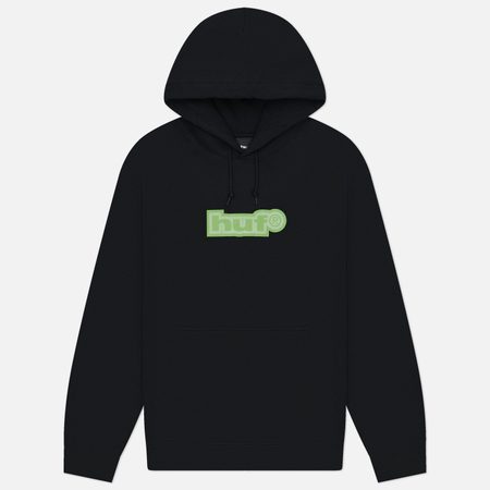 Мужская толстовка HUF 89 Outline Pull Over Hoodie, цвет чёрный