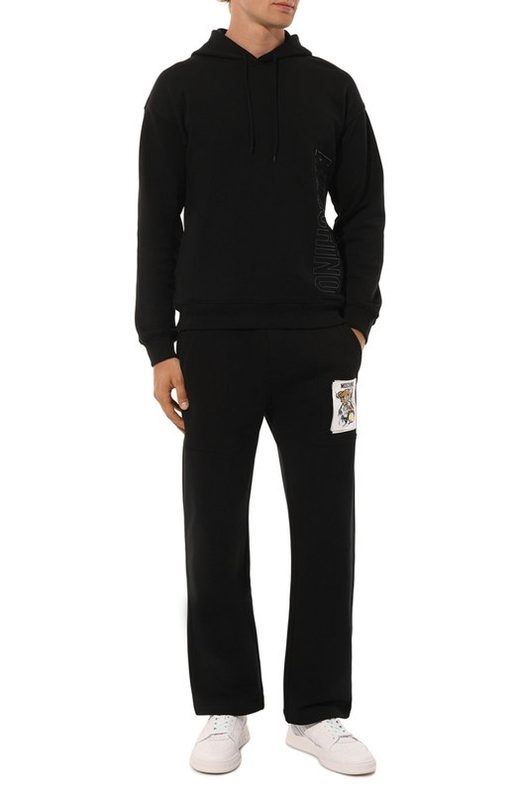 Хлопковые брюки Moschino 2