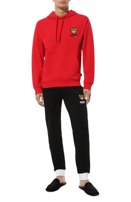 Хлопковое худи Moschino 2