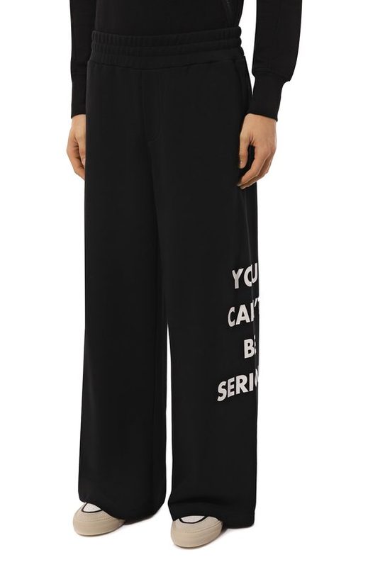 Хлопковые брюки Moschino 3