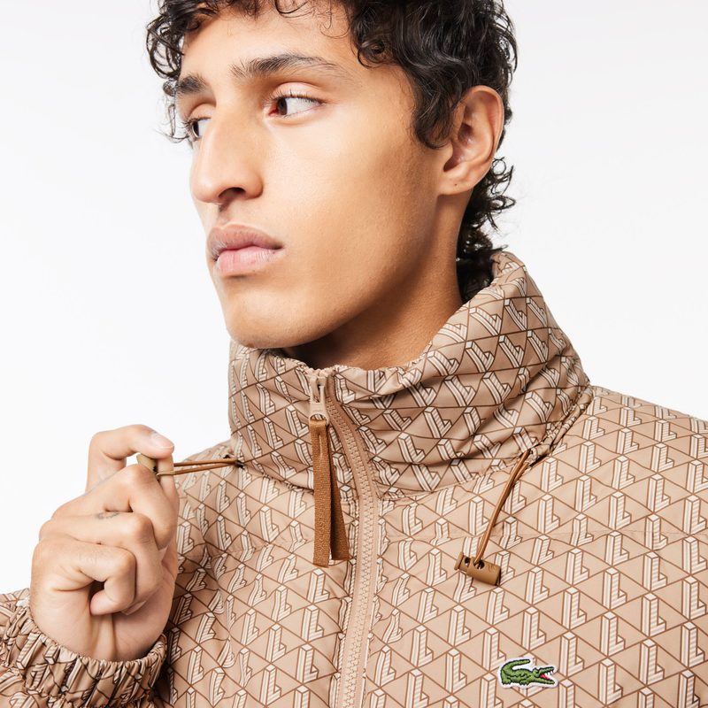 Мужской пуховик Lacoste Packaway с капюшоном 4