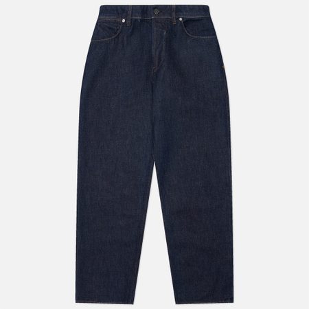 Мужские джинсы Stone Island Indigo Denim-Rinsed 13.5 Oz Loose, цвет синий
