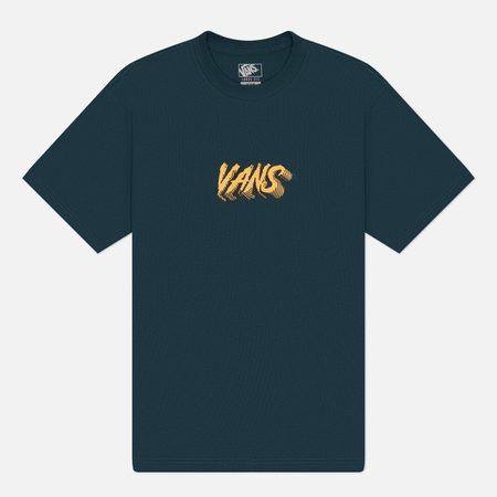 Мужская футболка Vans Stone Swirl Loose, цвет зелёный