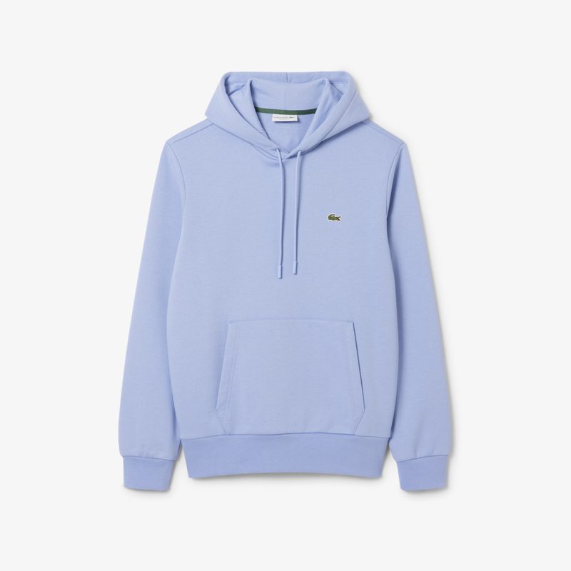 Мужское худи Lacoste классического кроя с флисом 4