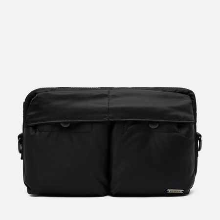 Сумка Alpha Industries Nylon Messenger, цвет чёрный
