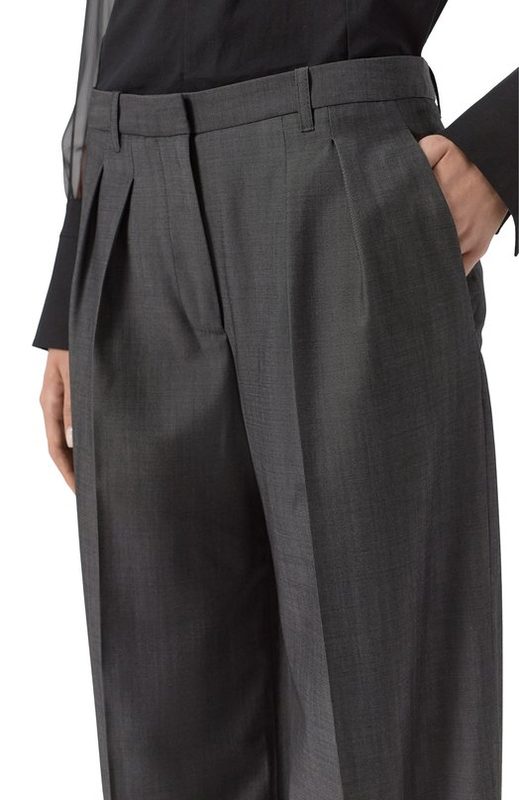 Шерстяные брюки Barbara Bui 5
