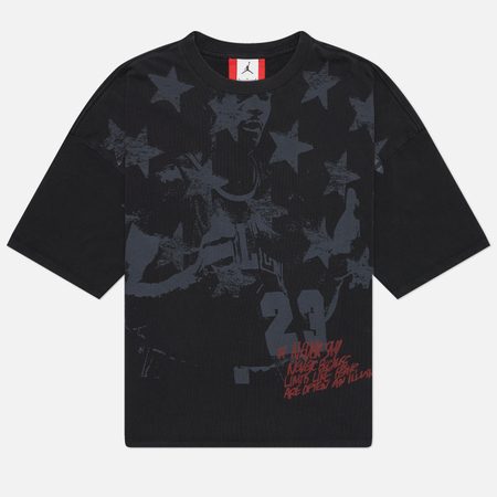 Мужская футболка Jordan Energy InHouse Fear Star 23 Heavyweight Graphic, цвет чёрный