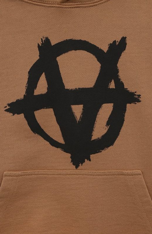 Хлопковое худи VETEMENTS 3