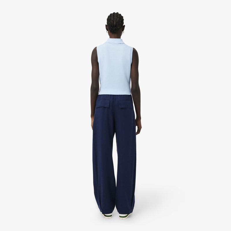 Женские брюки Lacoste из смеси льна 3