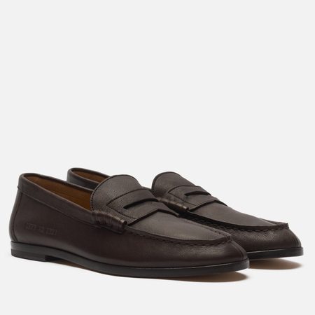 Мужские ботинки Common Projects Soft Loafer Leather, цвет коричневый