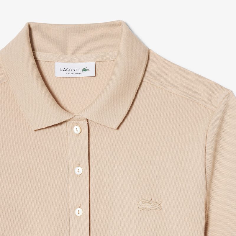 Женское платье-поло Lacoste приталенного кроя 5