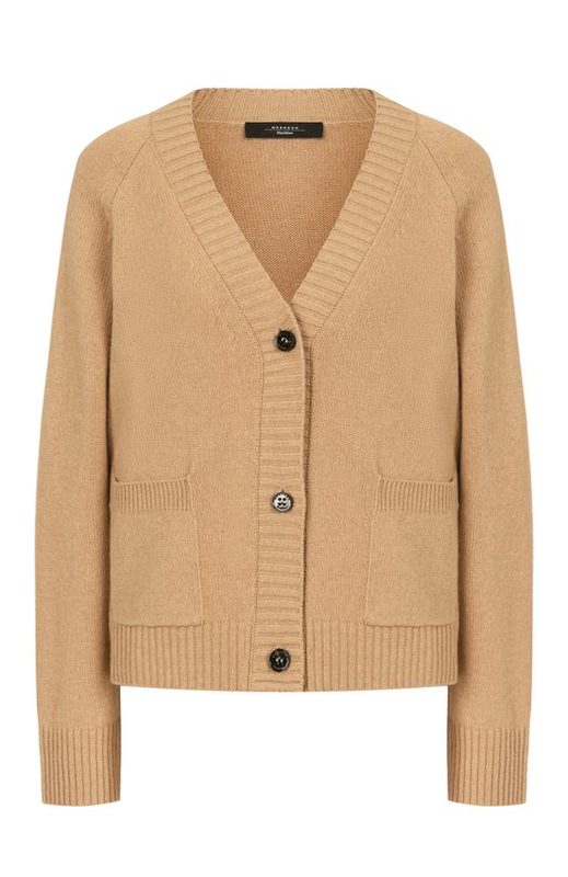 Кардиган из шерсти вискозы Weekend Max Mara