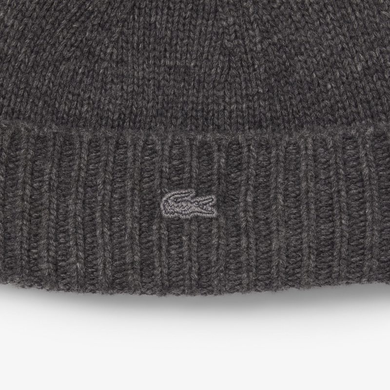 Вязаная шапка Lacoste 2
