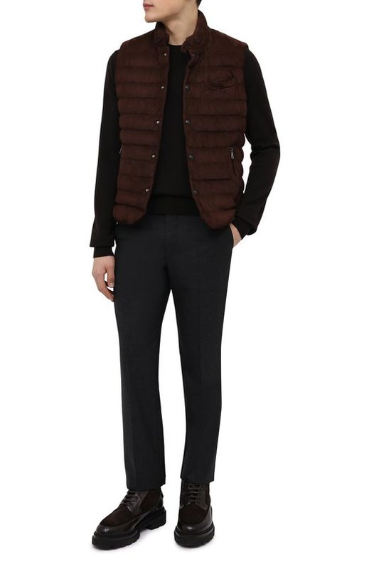 Замшевый жилет Ralph Lauren 2