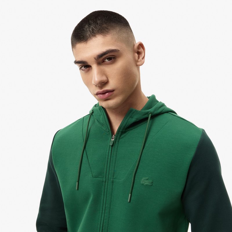 Мужской хлопковый свитшот Lacoste приталенного кроя 3