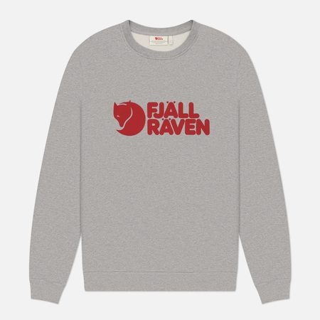 Мужская толстовка Fjallraven Logo Sweater, цвет серый
