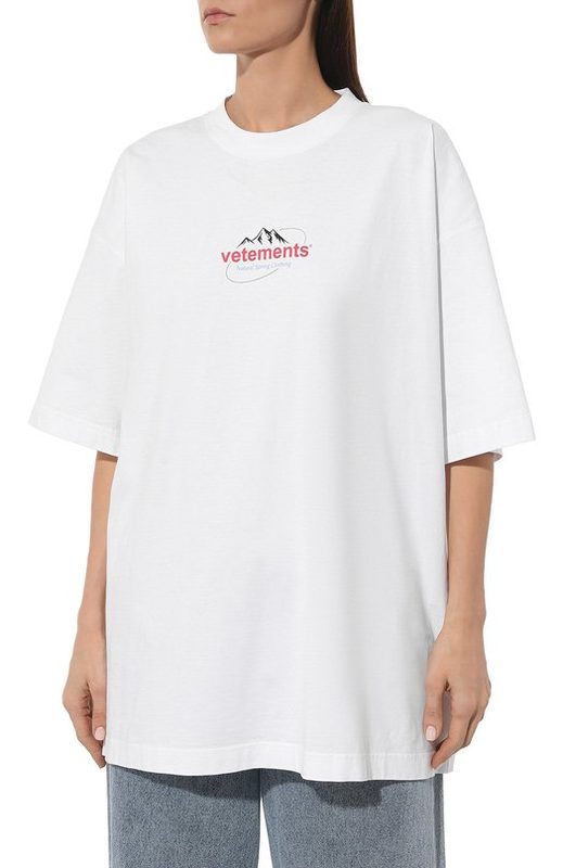 Хлопковая футболка VETEMENTS 3