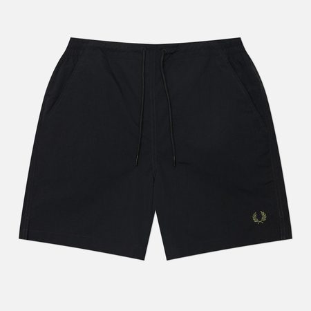 Мужские шорты Fred Perry Ripstop, цвет чёрный