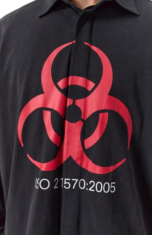 Хлопковая рубашка VETEMENTS 5