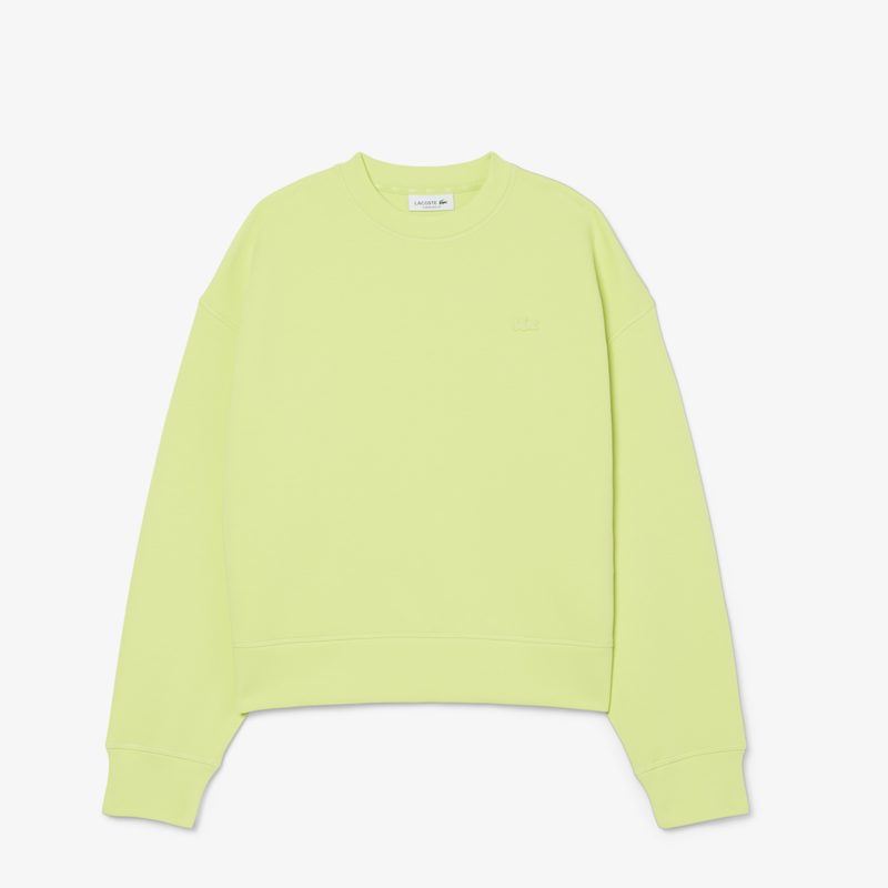 Женская двусторонняя толстовка Lacoste оверсайз 4