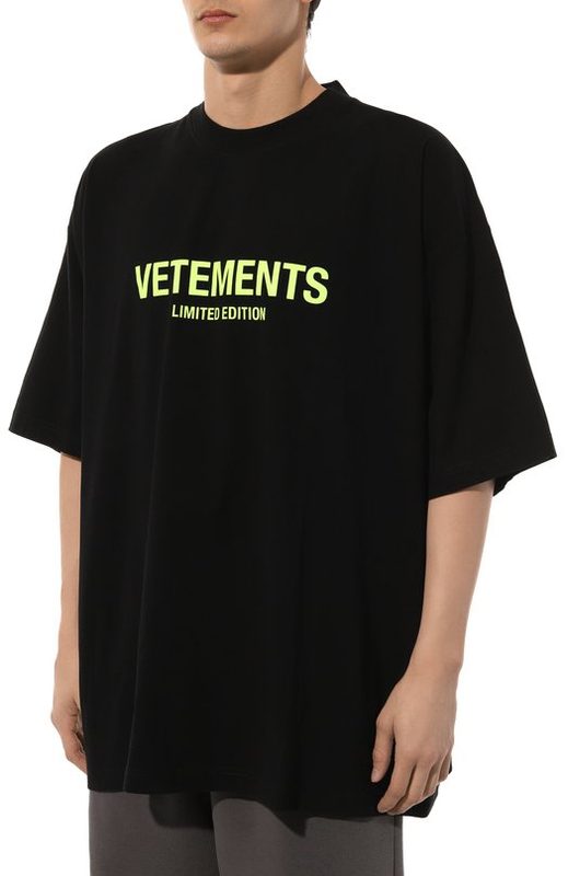 Хлопковая футболка VETEMENTS 3